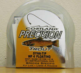 Cortland 444 Classic Modern Trout Fly Line - Moss Green - WF5F